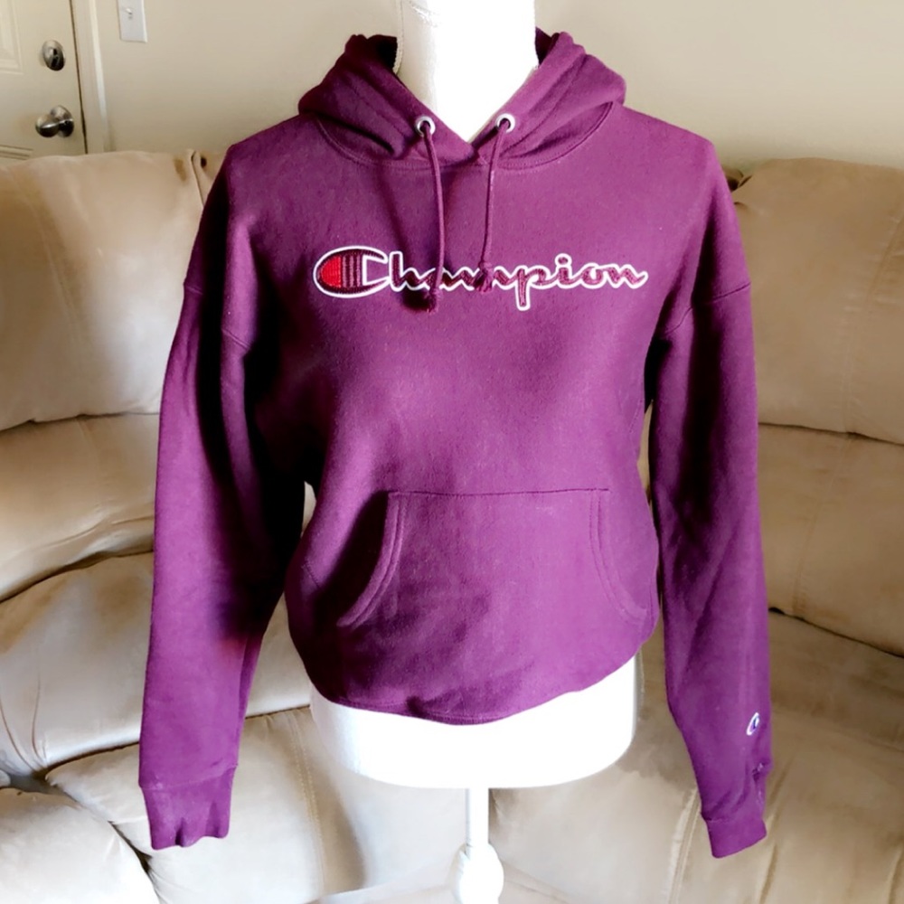 CHAMPION Burgundy Women’s Hoodie